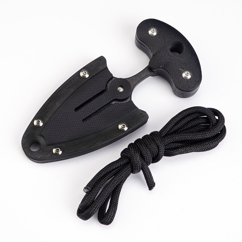 4972111914_2011891937-1.jpg G10 Trainingsdolch EDC Schl??sselanh?nger Anh?nger White-Collar Reise tragbares Verteidigungswerkzeug