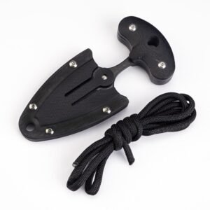 G10 Trainingsdolch EDC Schlsselanhnger Anhnger White-Collar Reise tragbares Verteidigungswerkzeug,faustmesser