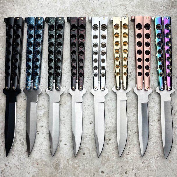 Helix-Butterfly-Balisong-Knife.jpg 5,25 Zoll geschlossenes Helix-Butterfly-Balisong-Messer