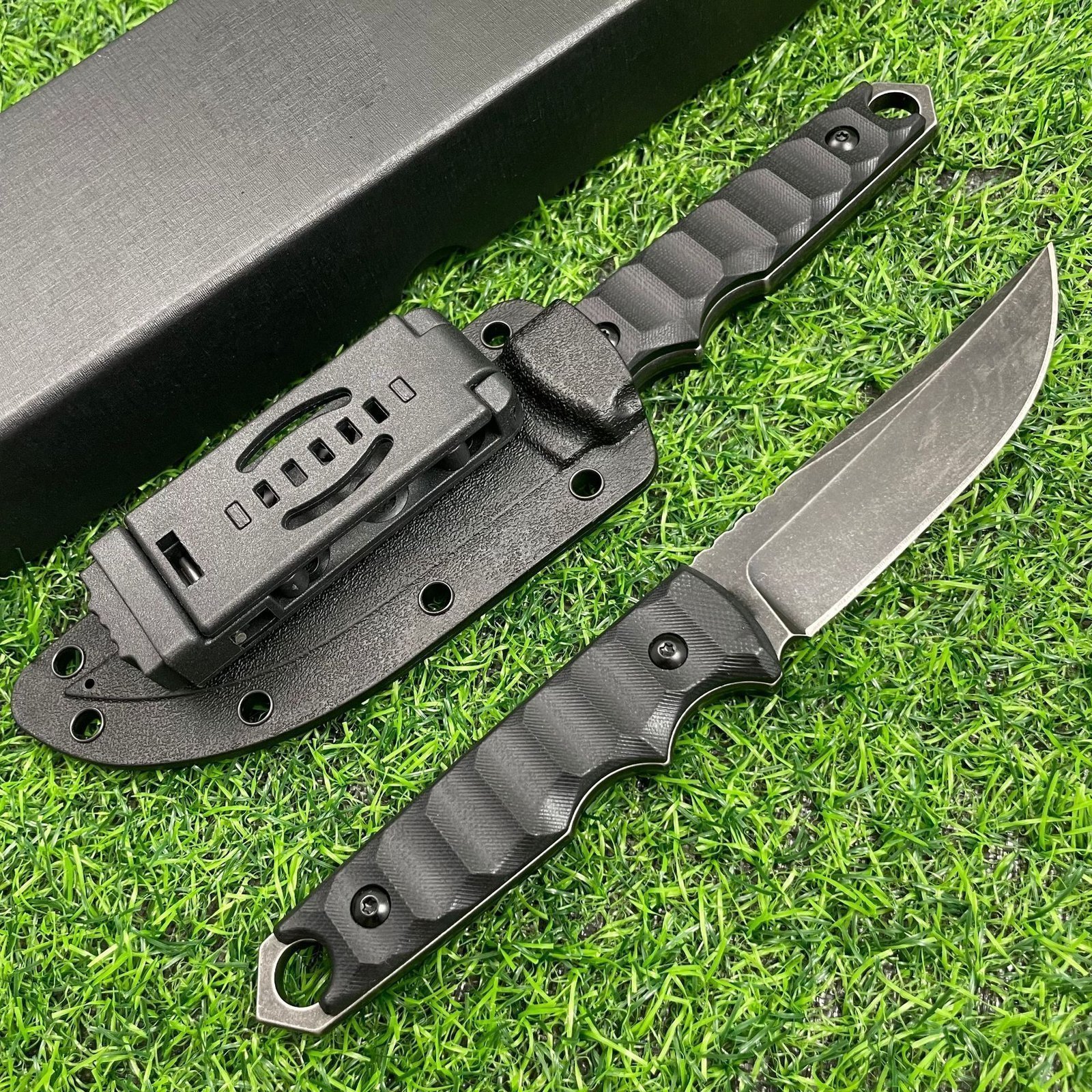 O1CN01bMqKrx1cCMXyY65lk_2216760533564-0-cib.jpg Italienisches Fox COC Survivalmesser G10 Griff K-Scheide Outdoor Kiel integriert