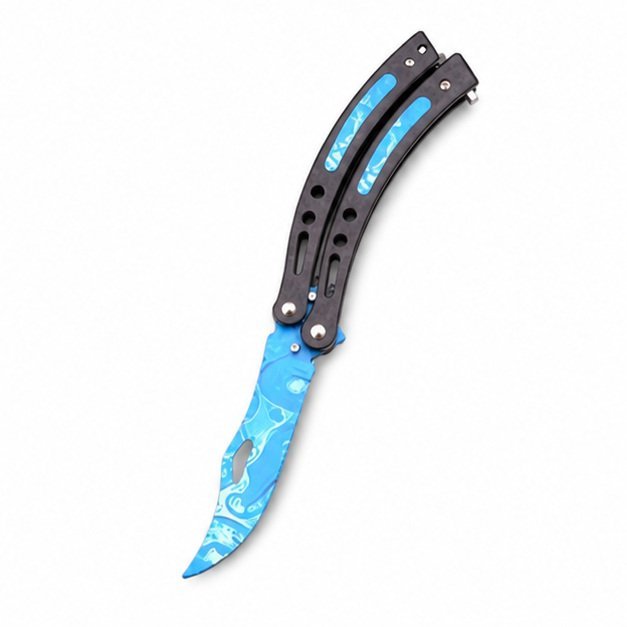 17555-main-white-clean CSGO Balisong Butterfly Taktischer Kampftrainer