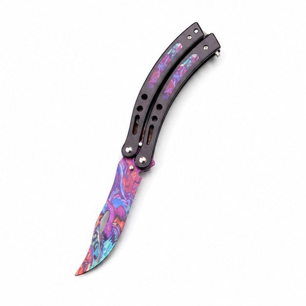 17563-main-white-clean CSGO Butterfly Trainer Balisong