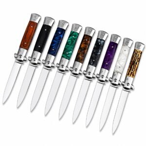 Klassisches italienisches Stiletto-Klappmesser