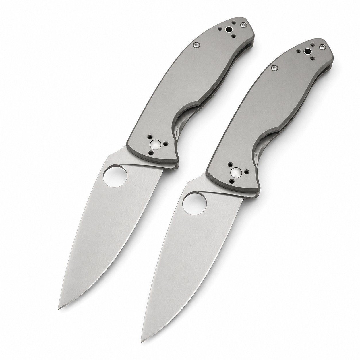 47190-main-white-clean Spyderco C122 Klappmesser mit Titangriff