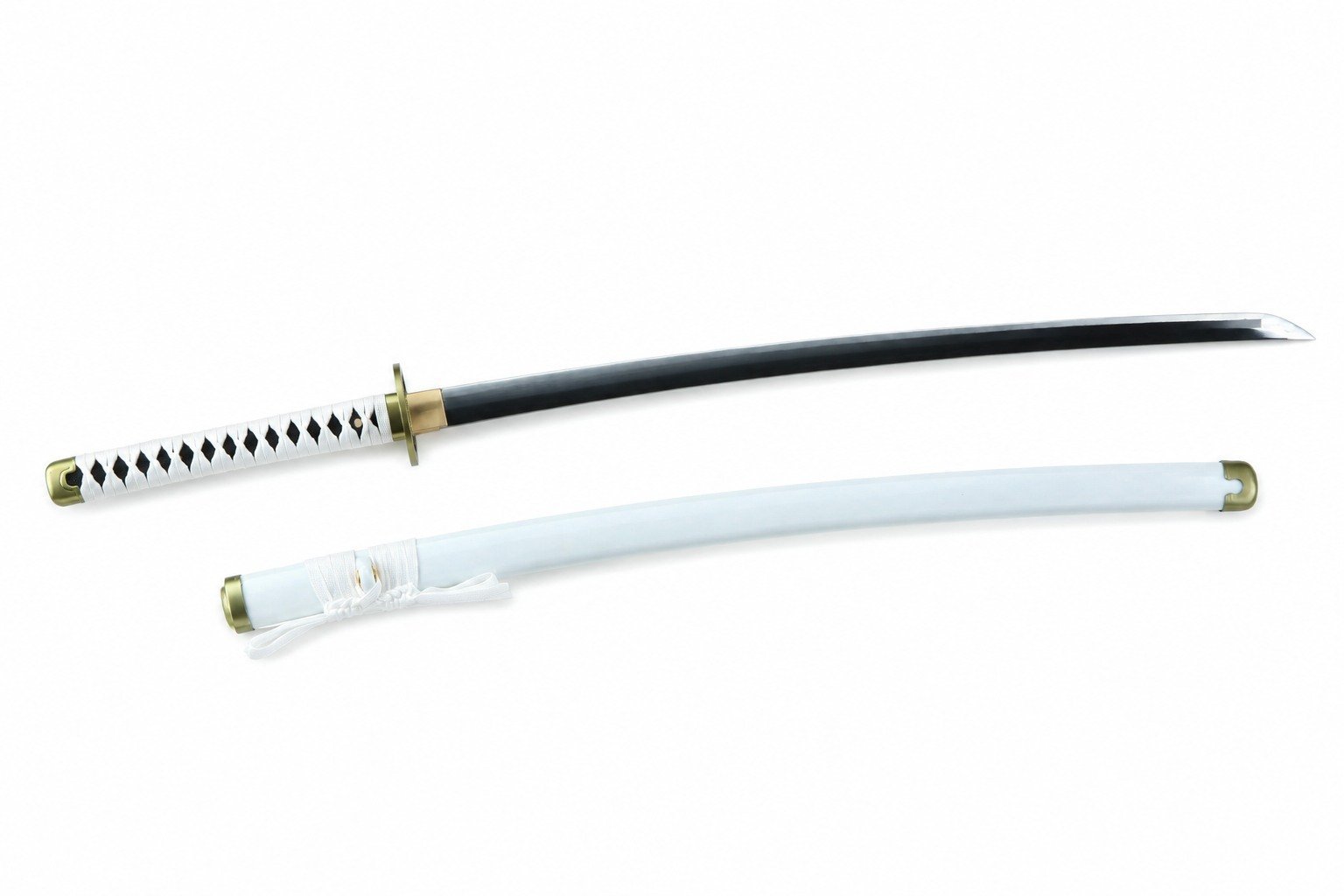 47438-main-white-clean Samurai Samurai des Piratenkönigs, Zoro-Messer mit fester Klinge