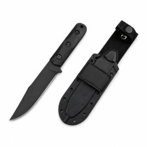 Das Kaspert EK50 Straight Hat No Logo-Messer mit feststehender Klinge