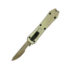 Skalpell-Allzweckmesser mit 10-Klingen-Messer, silberner Kastenschneider